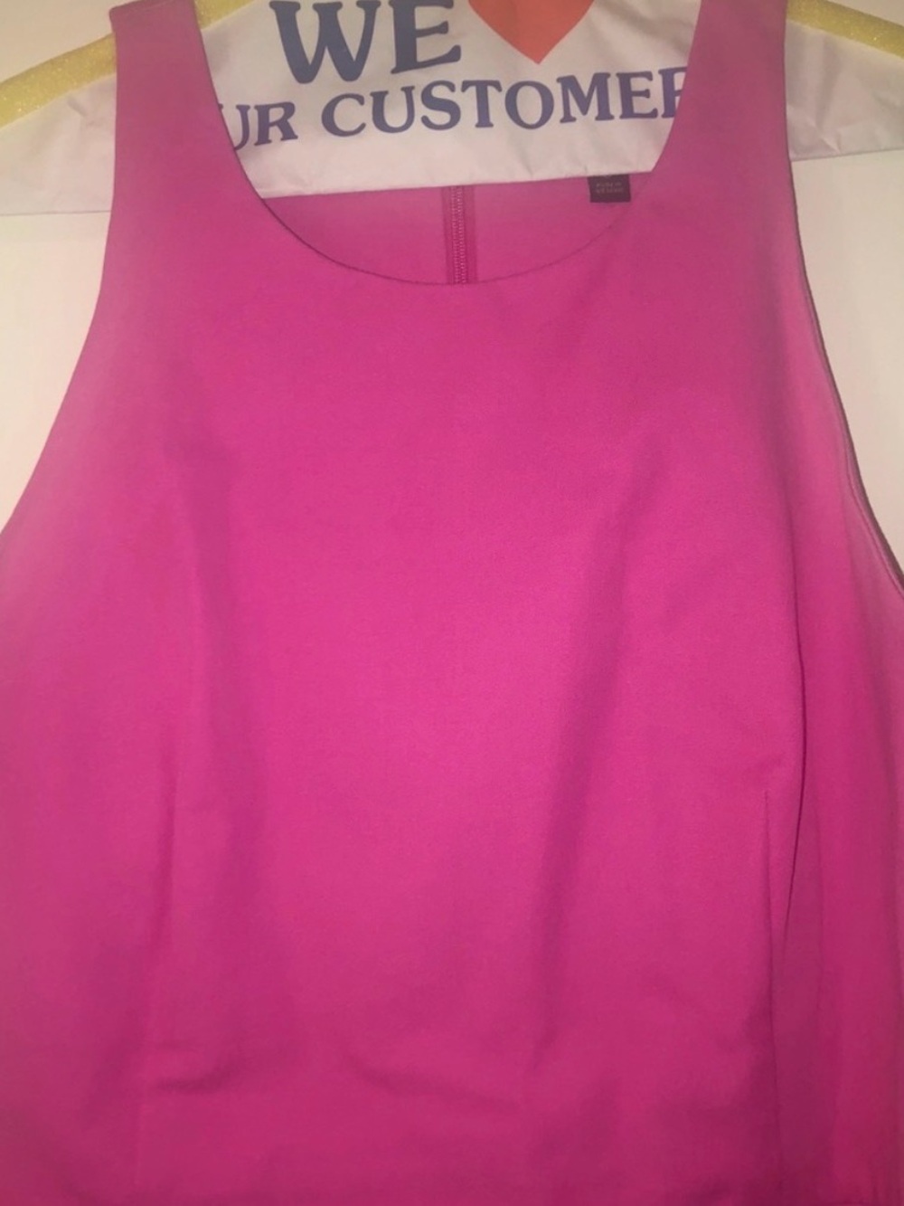 Banana Republic Pink Fitted Midi Sheath Dress - Picture 4 of 6